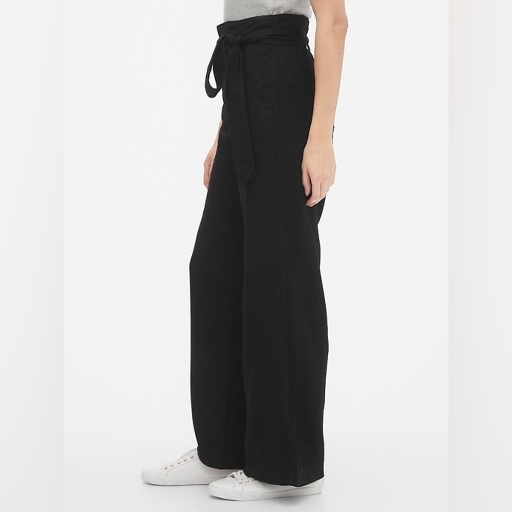 NWT GAP Linen Tie-Belt Pants